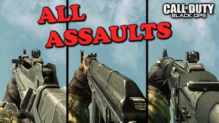 PLAYING with ALL ASSAULTS in BLACK OPS 1