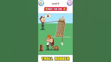 TROLL ROBBER LEVEL 5 | #shorts #shortsfeed #viral