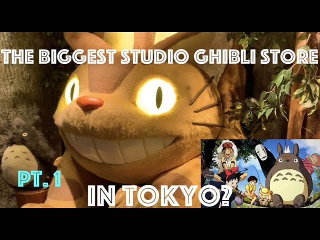 Biggest Studio Ghibli store in Tokyo? - Sky Tree! Pt.1 