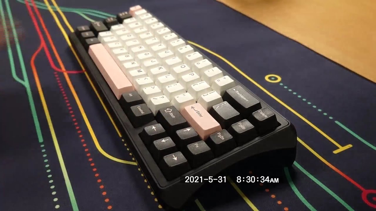 Dolinger Re Cherry Black Sound Test 돌린거 체리 흑축 초기신신흑 타건 영상