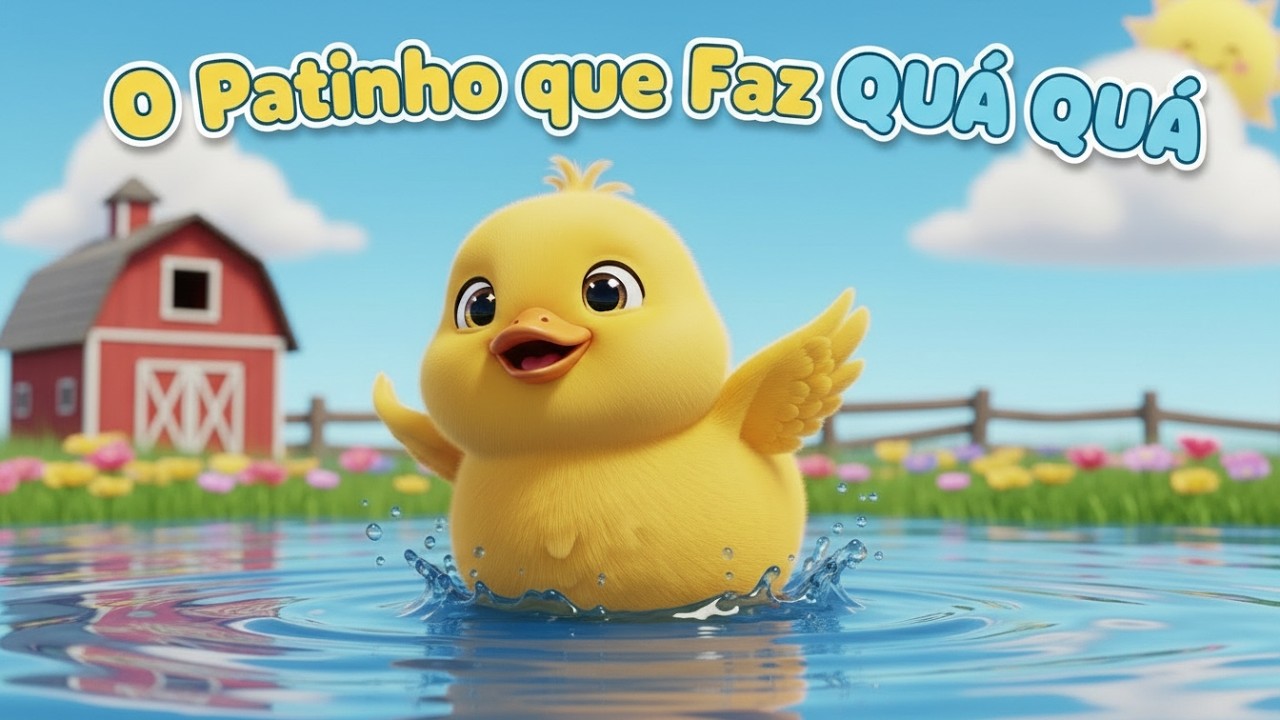 O Patinho que Faz “Quá Quá” | Aprenda como o Patinho faz | Música e Desenhos Infantil