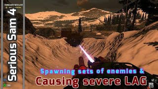 LAG And Death ray - Serious Sam 4 Gameplay