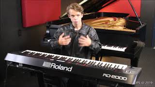 Roland RD 2000 vs Concert Grand