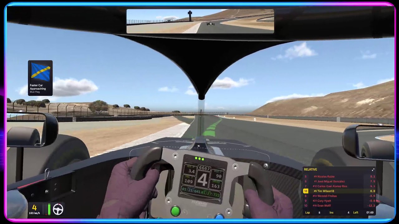 IM iRacing IN my FIA F4 Esports Regional Tour @ WeatherTech Raceway at Laguna Seca