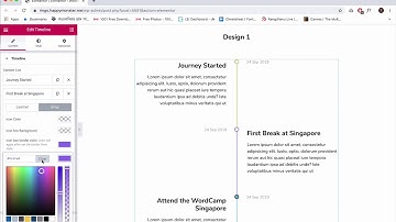 How to create any type of content timeline using HappyAddons for Elementor page builder