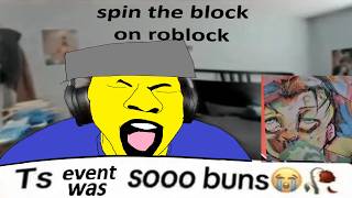LETS SPIN THE BLOCK ON ROBLOCK EVENT