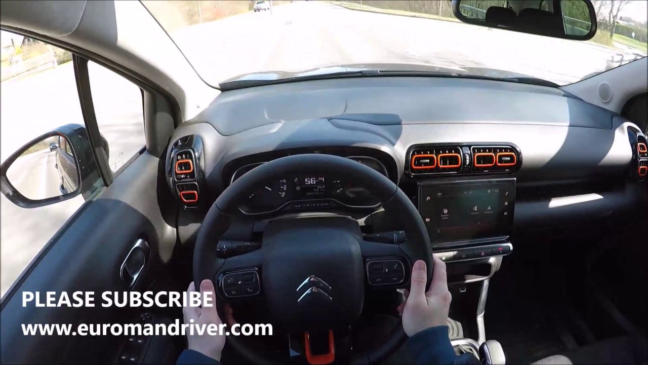 New Citroen C3 Aircross 2018 Review Compact Suv 1.2 Puretech -Test Drive Review Euroman Driver - Youtube