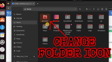 How to you Linux Folder Icon Changed ....