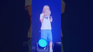 240413 Moonbyul Soundcheck Talk Time - 1St World Tour Concert Singapore