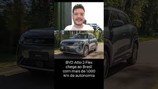BYD Atto 2 Flex chega ao Brasil com mais de 1.000 km de autonomia #byd #atto2 #bydatto2