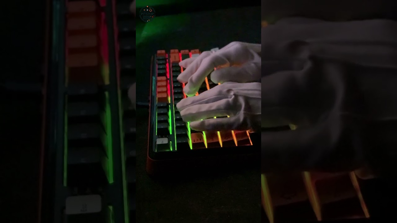 Valkyrie VK MAG 75 Lite (Pink) Sound Test. VK Pink Crystal Magnetic Switch  #magnetickeyboard