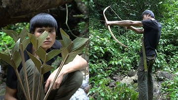 Crafting weapons for self-defense - Six months of survival in the Tropical Rainforest - Episode 4