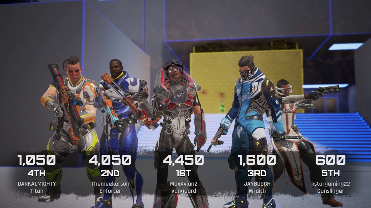 S SCORE GRADE 20-0 | LawBreakers PS4 TEAM DEATHMATCH/CLASH (BETA) (9)