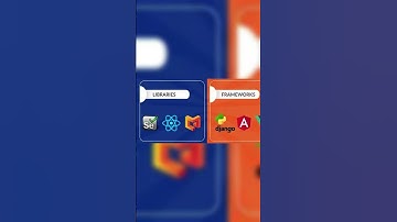 Framework vs Library – What’s the Real Difference?   #coder #webdesign #reels #trendingshorts