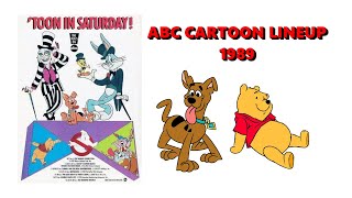 ABC Saturday Morning Cartoon Line Up | 1989