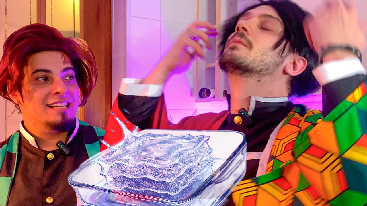 Tomioka te Ensina a fazer Lasanha de Agua com Tanjiro