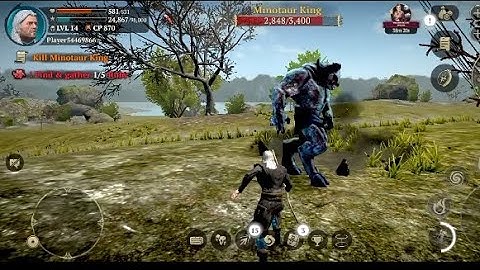 evil lands online action rpg Android ios gameplay