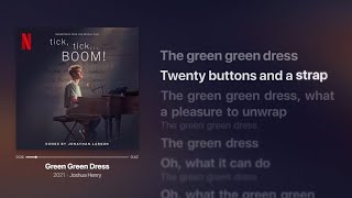 Joshua Henry - Green Green Dress (Lyrics)