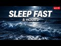 Dark Ocean Waves 🌙 Continuous Sound for Deep Sleep (No Ads)