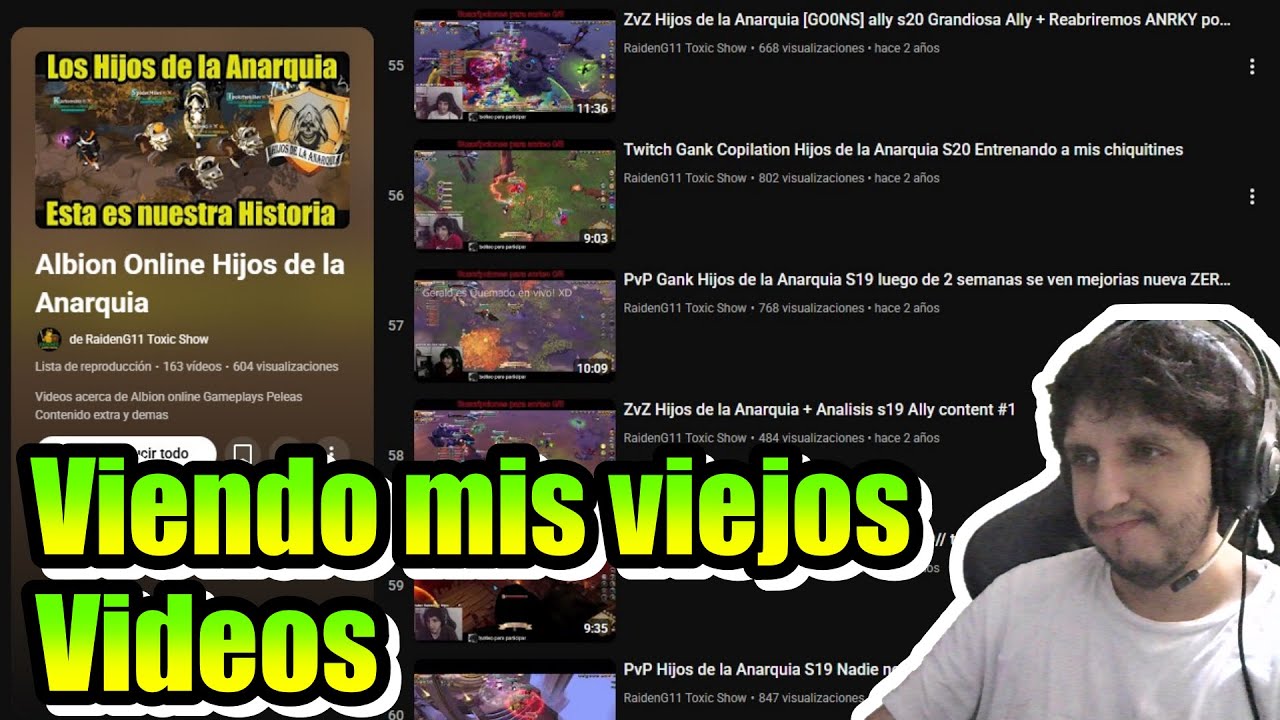 ESTE VIDEO ES SOLO PARA FANS de RAIDENG1 recordando los viejos tiempos de Hijos en Albion