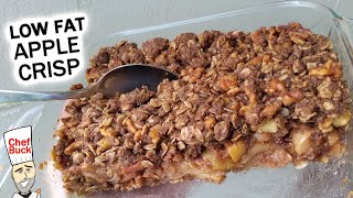 Apple Crisp Recipe  no butter  low fat dessert