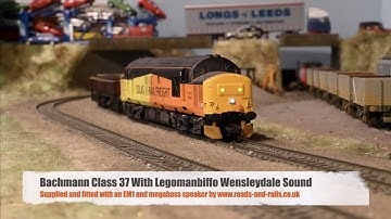 Bachmann Class 37 With Legomanbiffo Wensleydale Sound And An EM1 Speaker