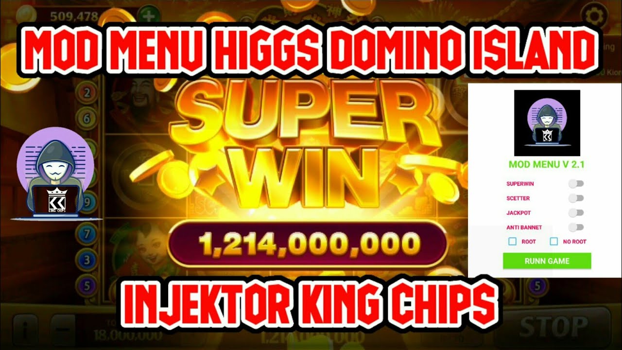 Mod Menu Injektor Higgs Domino Island Youtube