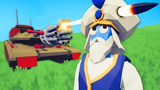 The Gatling Tank Should Have Never Been Made - Totally Accurate Battle Simulator (TABS)