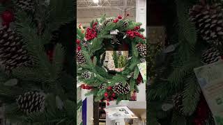 LOWES #wreath #christmasshopping #christmasideas #homedeor #beautifullife