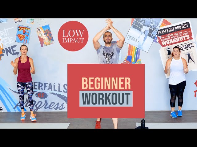 Standing, low impact beginner workout with Team Body Project class=