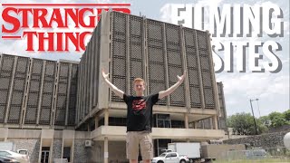 VISITING ALL THE STRANGER THINGS FILMING LOCATIONS! // Road Trip and LEGO Haul