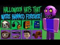 These Halloween hats were banned forever!? (ROBLOX)