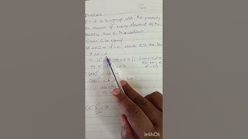 #group a€G,,,a^2=e then G is#abeliangroup#how🤔🤔