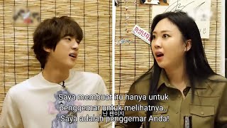 [SUB INDO] Jin BTS Get Drunk with Youngji 🍻