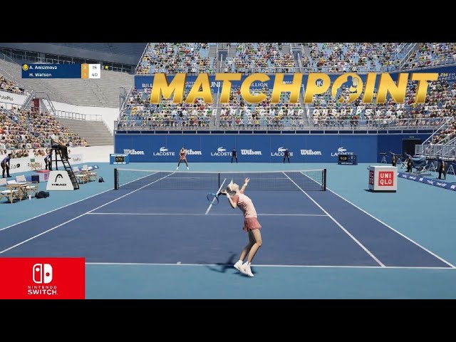 Matchpoint - Tennis Championships, Aplicações de download da Nintendo  Switch, Jogos