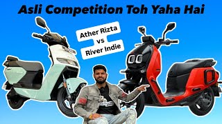 River Indie vs Ather Rizta Z (3.7 kWh) | Pros and Cons | Comparison