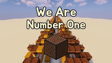 We Are Number One - LazyTown [Minecraft Noteblock Song]