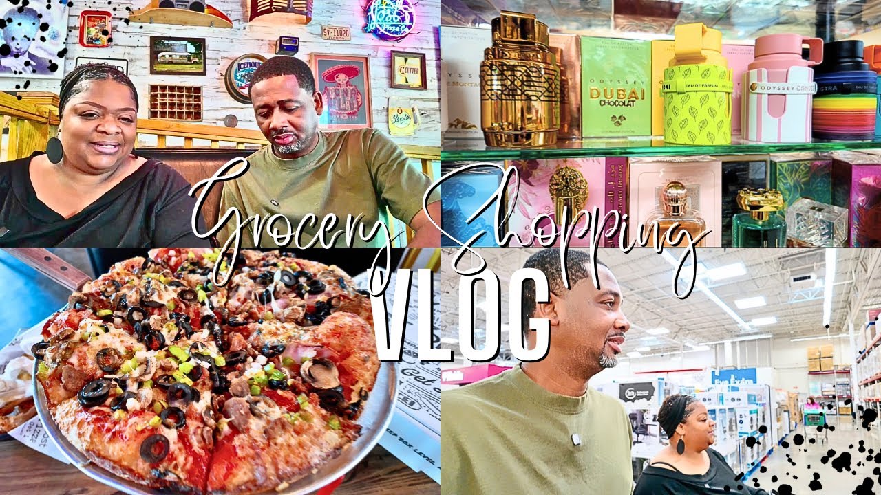 GROCERY SHOPPING VLOG | Y’ALL ARE THE BEST | LUNCH DATE | SAM’S CLUB HAUL | HEY Y’ALL