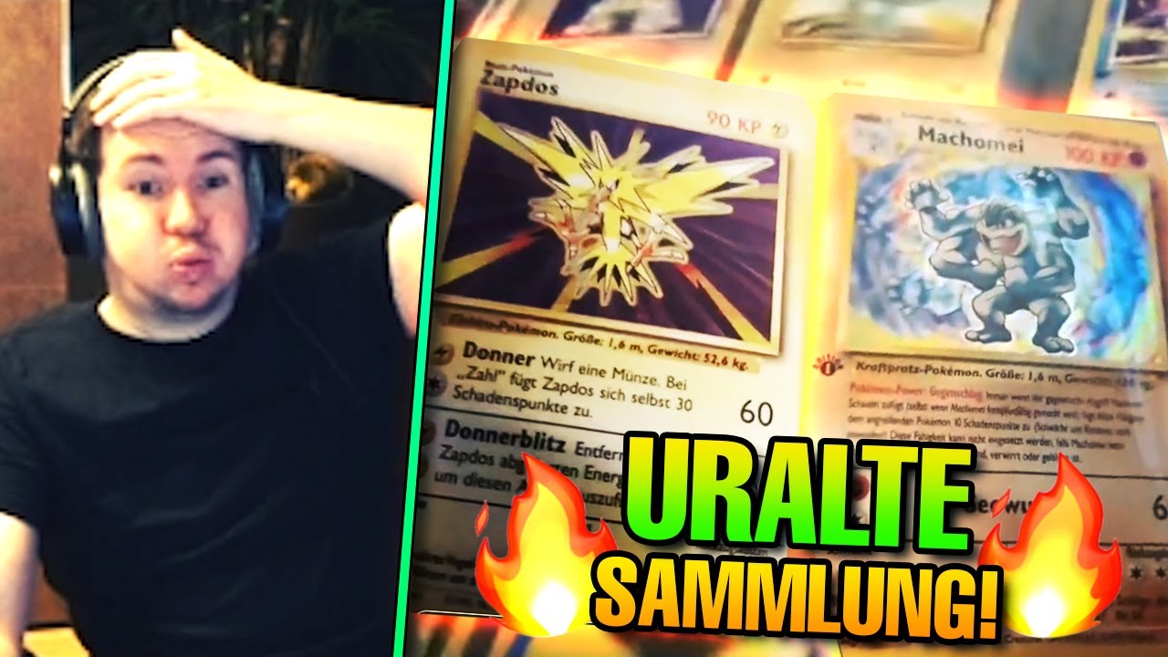 Meine URALTE POKEMON KARTEN SAMMLUNG! 🔥 - Ist sie was wert?! 😨 | biBa