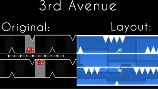 3rd Avenue: Original Vs Layout [Geometry Dash 2.11]