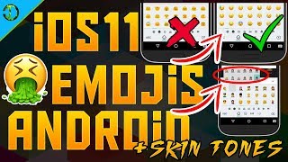 How To Get iOS 11 Emojis On Android 2018 with SKIN TONES (FULL TUTORIAL)! screenshot 1