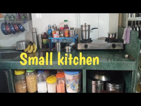 kitchen tour|| How to organize Small Kitchen ||Indian small kitchen