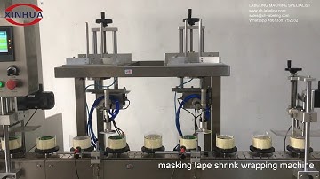 masking tape shrink wrapping machine