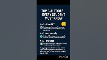Top 3 FREE AI Tools Every Student Must Try  🚀  #AITools #StudentLife #Productivity #BrainAndBYTE