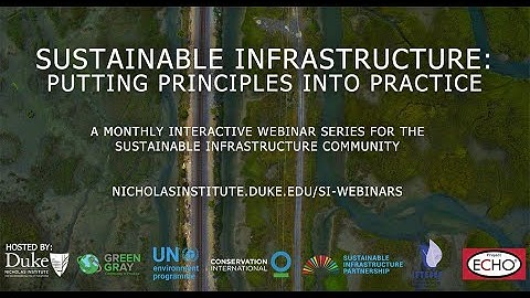 Sustainable Infrastructure: Responsive, Resilient, and Flexible Planning (Principle #2)