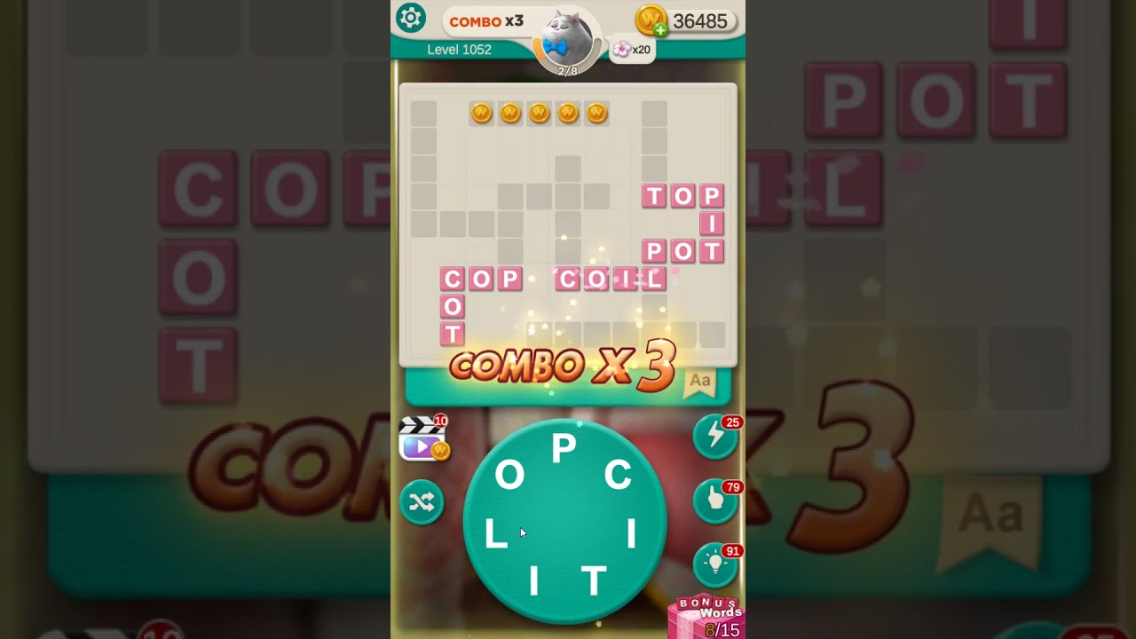 WORD VILLAS level 1052