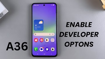 How To Enable Developer Options On Samsung Galaxy A36