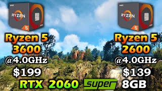 Amd Ryzen 3600 Vs 1600 Af I5 9400f Ryzen 3600 Vs Core I3 9100f I3