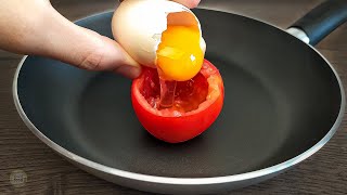 The Famous Tomato &  Eggs 🥚 which has reached Millions of views on YouTube !!! 2 Quick Breakfast