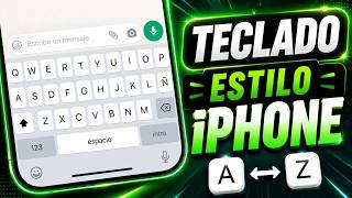 Nuevo✅ Teclado Estilo IPhone para Android 2026!! + Emoji iOS